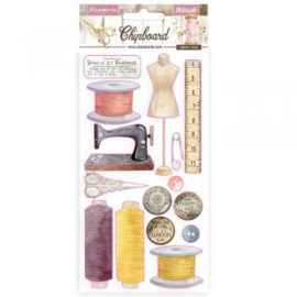 Stamperia - Romantic Threads -Chipboard