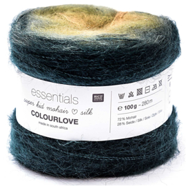 Rico Essentials Super Kid Mohair Silk Colour Love- 383244.012 - Oliv