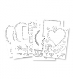 Marianne Design Doodle Cards EWK1234