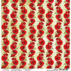 Ciao Bella - Poppies - 30,5 X 30,5 CM - CBSS103