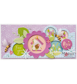 Marianne Design -CR1680 - Bees by Marleen