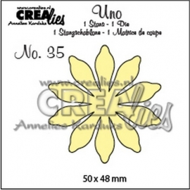 Crealies Dies Uno - No. 35 Bloemen