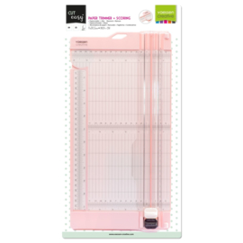 Vaessen Creative • Papiersnijder met rilfunctie 15x30,5cm roze