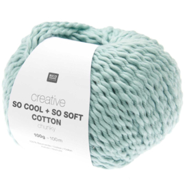 Rico Creative - So Cool + So Soft Cotton - 383282.026 - Lichtblauw