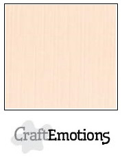 CraftEmotions Linnenkarton 27 x 13,5 cm Crème  001235/1235