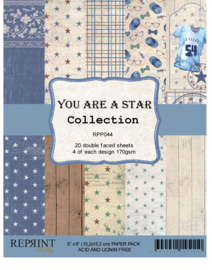 Reprint - You are a Star Collection - 15,2 x 15,2 cm.