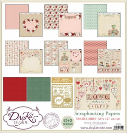 DayKa Trade - Love Make Us Fly - 30,5 x 30,5 cm.