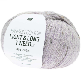 Rico Fashion Cotton Light & Long Tweed  - 383281.010  -  Lilac