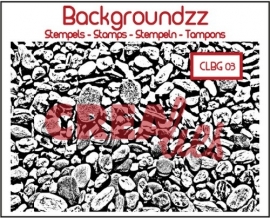 Crealies Clearstamps Backgroundzz 03 - Cobbles