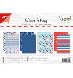 Joy!Crafts -Papierset - Noor - Design - warm & cozy- 6011/0655 -