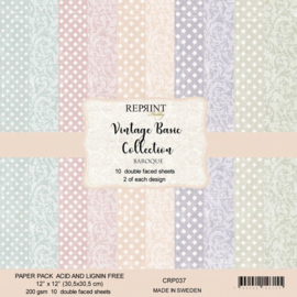 Reprint  - Basic Vintage Collection Baroque  -30.5 x 30.5 cm