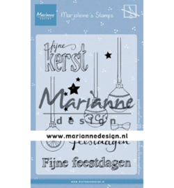 Marianne D Stempel - Marjoleine's Kerstballen  -  MZ1906