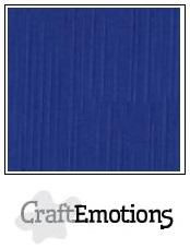 CraftEmotions linnenkarton 10 vel  Hemelsblauw  30,5x30,5cm