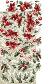 Craft O Clock Extras Set Christmas Treasure 15x30 cm Flowers