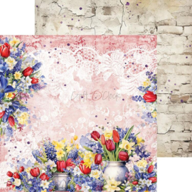 Craft O' Clock - Tulip Love - Paper Collection Set 20.3x20.3cm