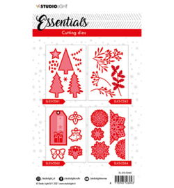 SL Cutting Die Christmas Label Essentials nr.63