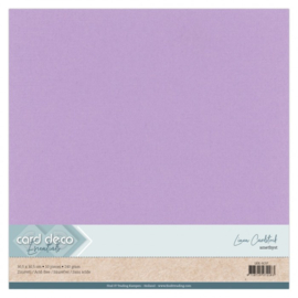 Card Deco Essentials - Linnenkarton - 30,5 x 30,5 cm. - Amethyst