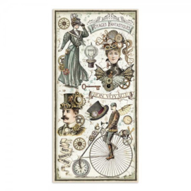 Stamperia - Voyages Fantastiques - Paper Pack - 15 x 30.5 cm