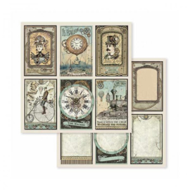 Stamperia - Voyages Fantastiques -  Paper Pack- 20.3 x 20.3 cm