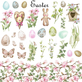 Reprint -Easter Collection - 15,2 x 15,2 cm
