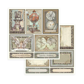 Stamperia - Sir Vagebond - Paperpad 20,3 x 20,3 cm