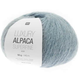 Rico Luxury Alpca Superfine aran - 383216.027 - Licht blauw