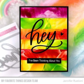 My Favorite Things -  Clear Stamps - Hey