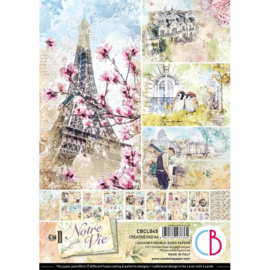 Ciao Bella - Notre Vie - Dubbelzijdig Creative Pad - A4 - CBCL045