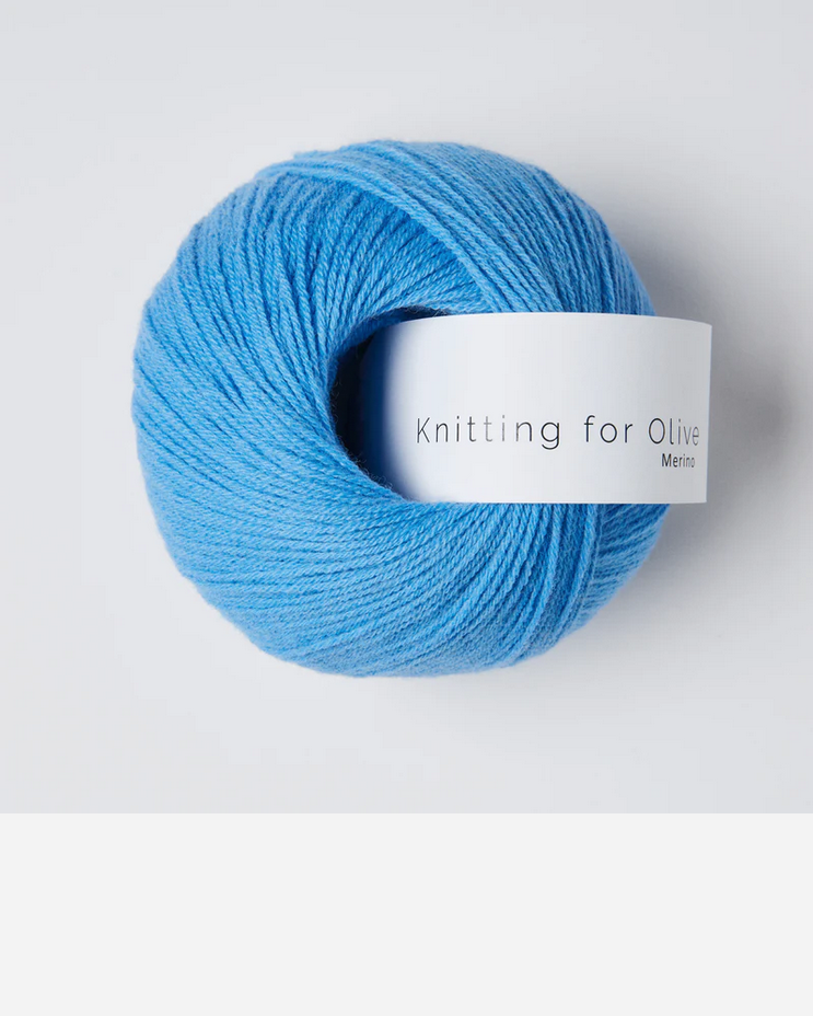 Merino Poppy Blue