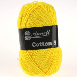 Cotton 8 - 15 geel