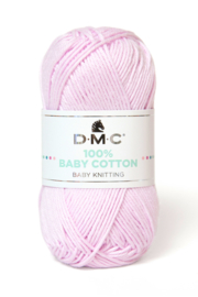 100% Baby Cotton 766 pastel pink