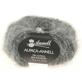 Alpaca-Annell 5758 antraciet