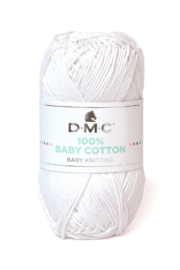 100% Baby Cotton 762 white