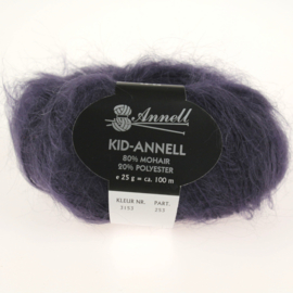 Kid-Annell 3153 donker paars