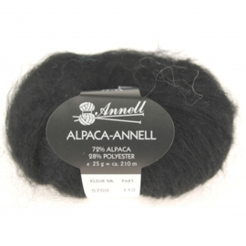 Alpaca-Annell 5759 zwart