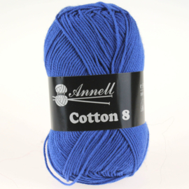 Cotton 8 - 38 kobaltblauw
