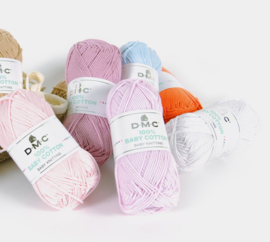 100% Baby Cotton 766 pastel pink