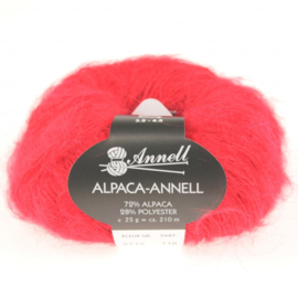 Alpaca-Annell 5712 rood