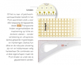 Prym universele lineaal GROOT 15 * 60 cm