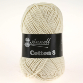 Cotton 8 - 60 natural/lichtécru