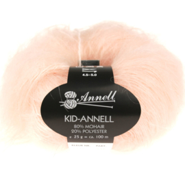 Kid-Annell 3116 poederroze