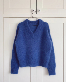 PK - Stockholm Sweater V-neck - by PetiteKnit