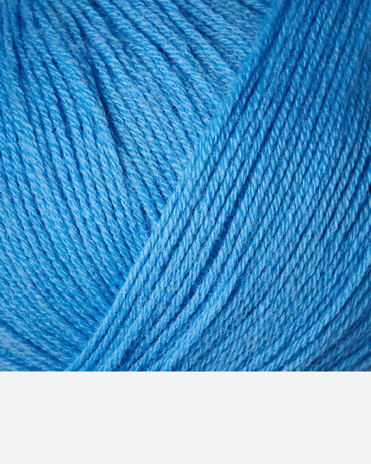 Merino Poppy Blue