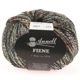 Fiene 4901 bruin-zwart