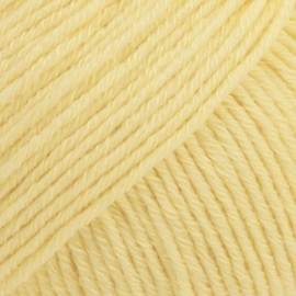 DROPS Cotton Merino Uni 17 vanille (OP=OP) pakket van 5 stuks