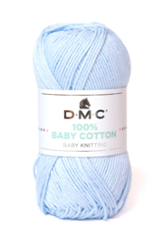 100% Baby Cotton 765 ice blue