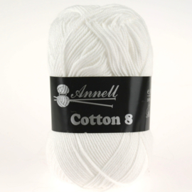 Cotton 8 - 43 puur/zuiver wit