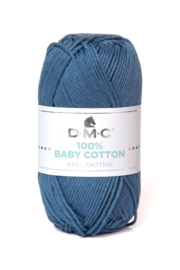 100% Baby Cotton 750 smokey blue