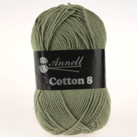 Cotton 8 - 19 olijfgroen