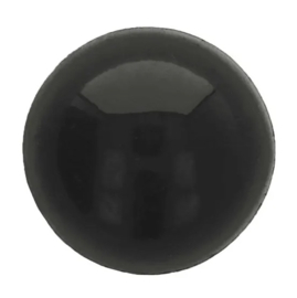 Dierenoogjes 05 mm - veiligheidsoogjes (zwart) - tube met 94 stuks